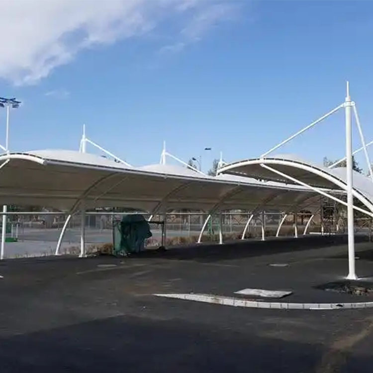 锡林郭勒盟膜结构电动车棚