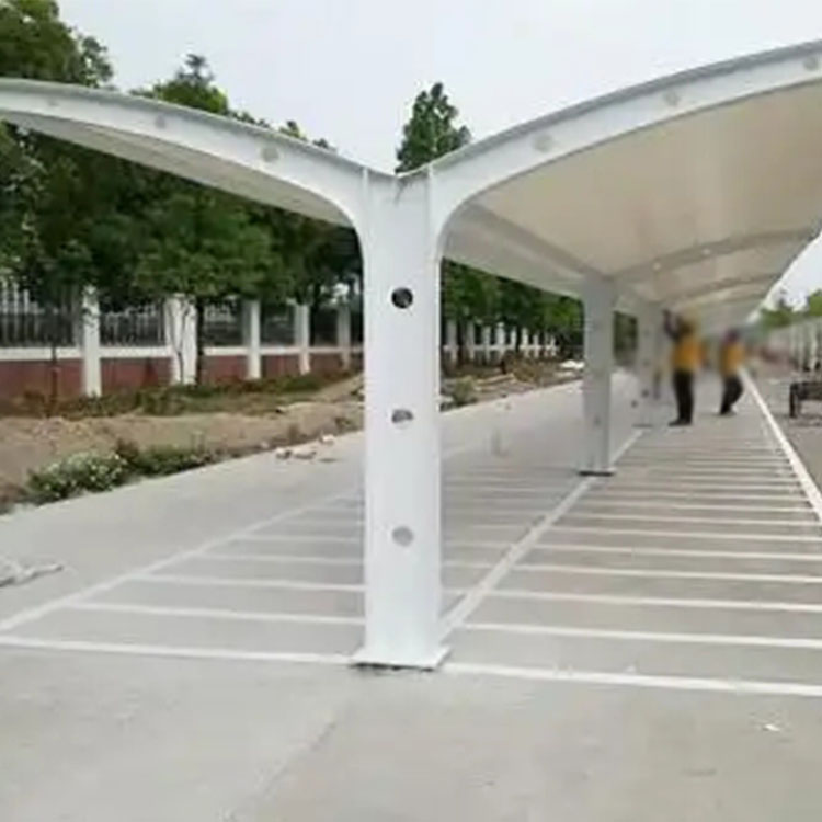 锡林郭勒盟膜结构电动车棚